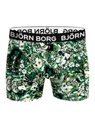 Björn Borg Cotton Stretch Boxer 7 Pack - Green/Olive/Black/Navy/Green Print