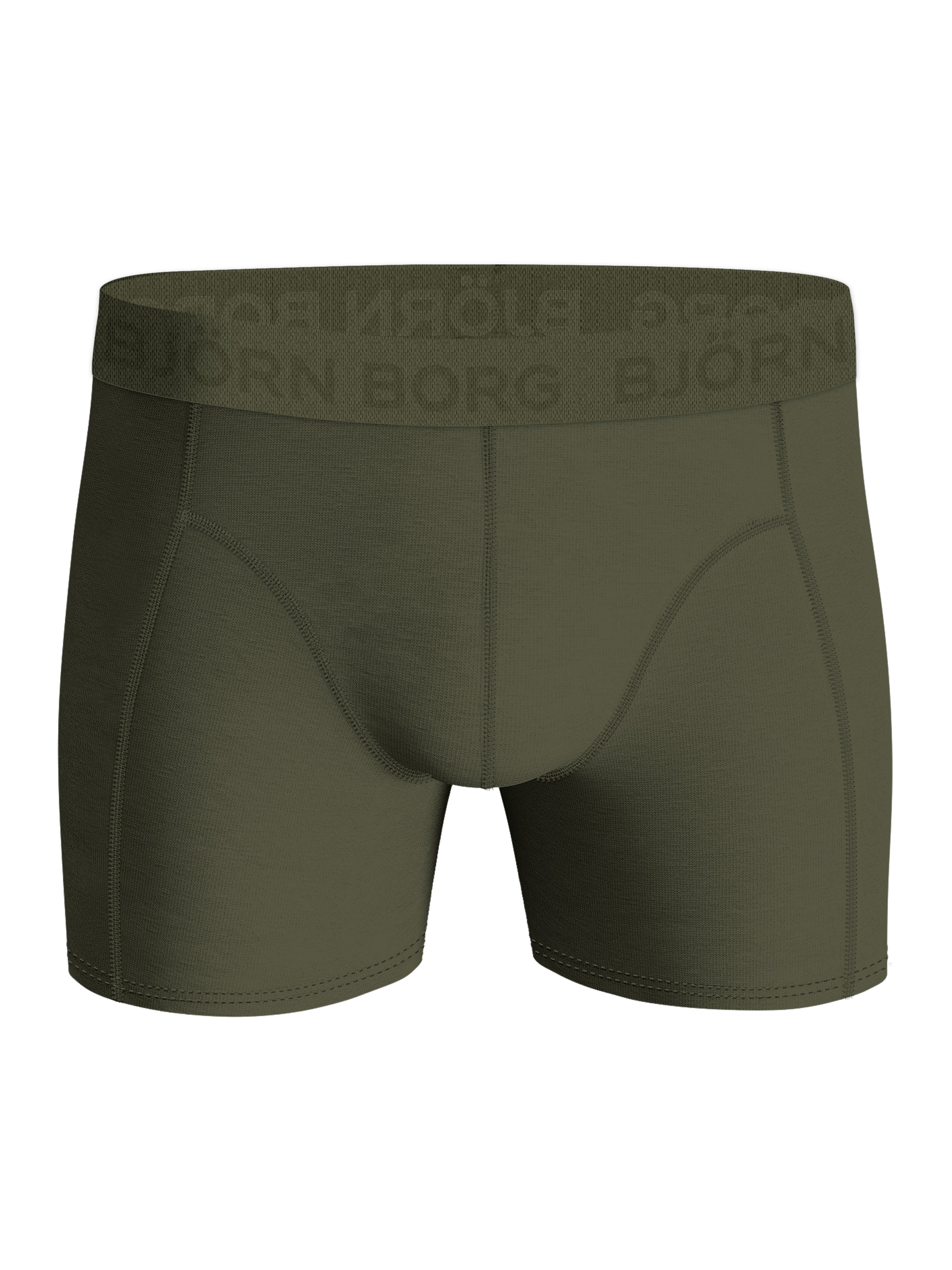 Björn Borg Cotton Stretch Boxer 7 Pack - Green/Olive/Black/Navy/Green Print