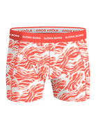 Björn Borg 3 Pack Cotton Stretch Boxers - Red / Black/ Red Print