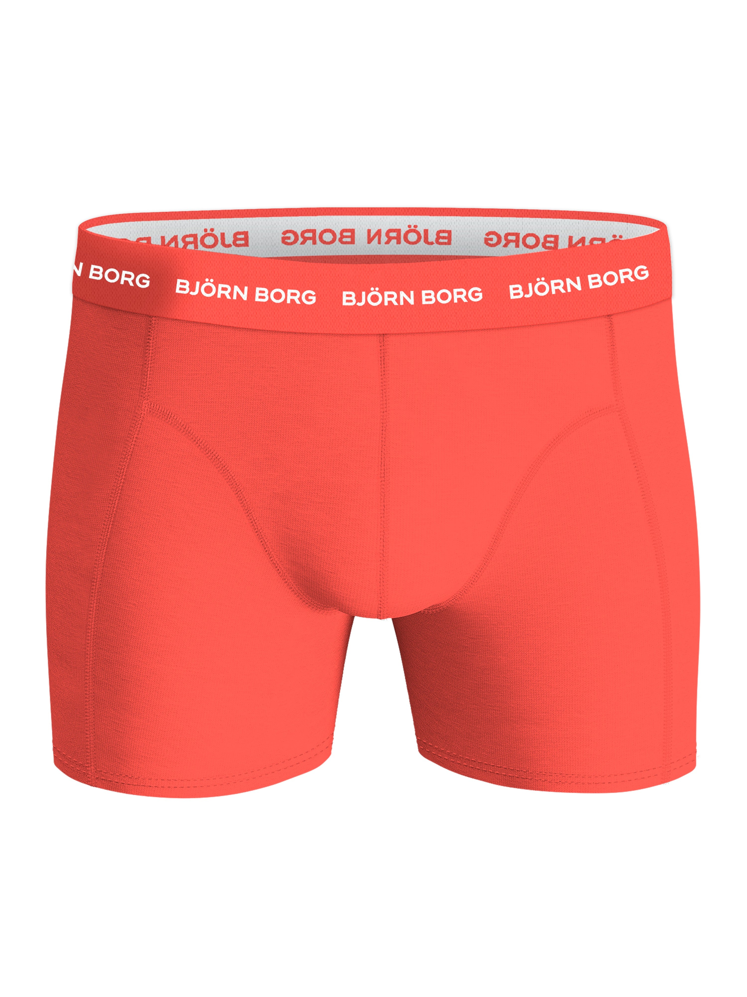 Björn Borg 3 Pack Cotton Stretch Boxers - Red / Black/ Red Print