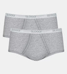 Sloggi Men's 2 Pack Maxi Briefs - Grey