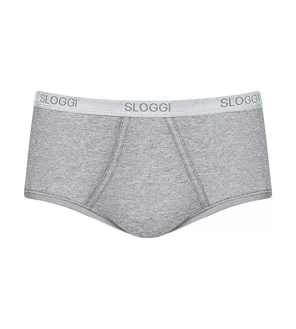 Sloggi Men's 2 Pack Maxi Briefs - Grey