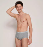 Sloggi Men's 2 Pack Maxi Briefs - Grey