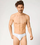 Sloggi Men's 2 Pack Mini Briefs - White