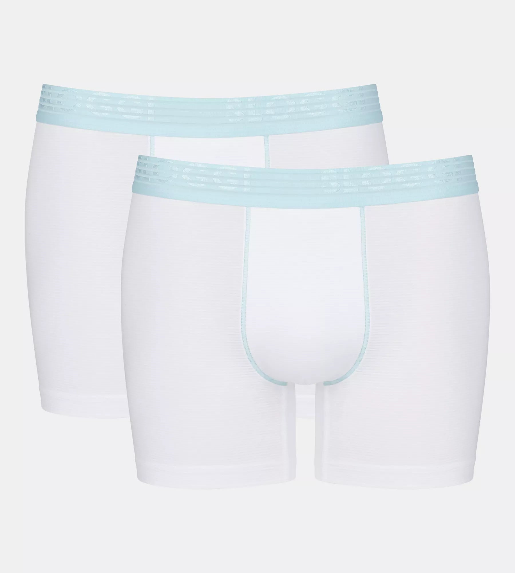 Sloggi Men's Ever Cool 2 Pack Boxer Shorts - White