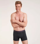 Sloggi Men's Ever Cool 2 Pack Boxer Shorts / Boxer Briefs - Black