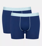 Sloggi Men's Ever Cool 2 Pack Boxer Shorts / Boxer Briefs - Blue