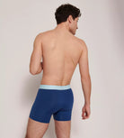 Sloggi Men's Ever Cool 2 Pack Boxer Shorts / Boxer Briefs - Blue