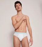 Sloggi Men's Ever Cool 2 Pack Midi Briefs - White