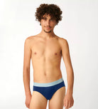 Sloggi Men's Ever Cool 2 Pack Midi Briefs - Twilight Blue