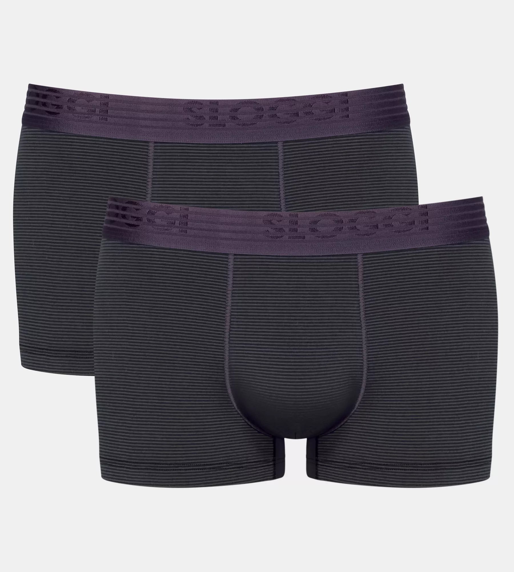 Sloggi Men's Ever Cool 2 Pack Trunks / Hipsters - Black