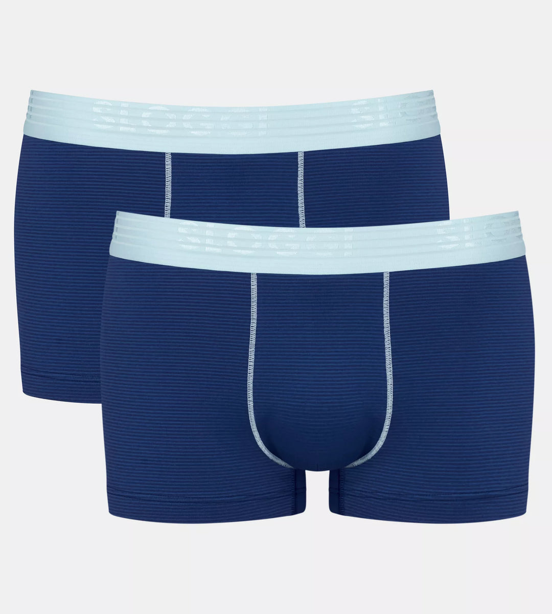 Sloggi Men's Ever Cool 2 Pack Trunks / Hipsters - Blue – Trunks and Boxers