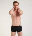 Sloggi Men's 2 Pack Go Natural Trunks - Black Hipsters