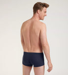 Sloggi Men's 2 Pack Go Natural Trunks - Blue Hipsters