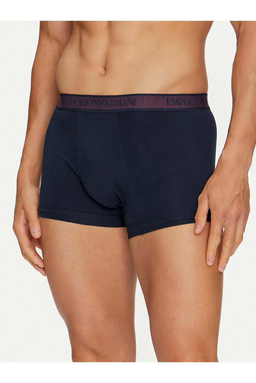 Emporio Armani 3 Pack Low Rise Trunks - Marine