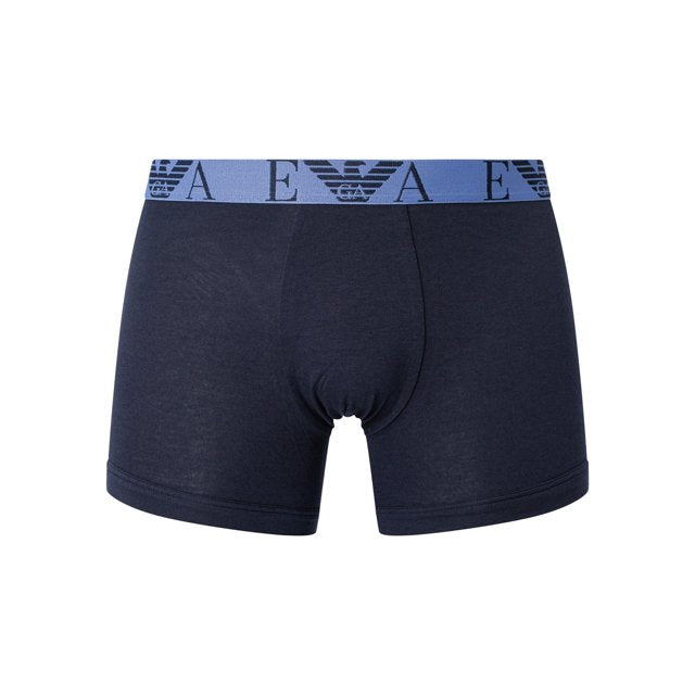 Emporio Armani 3 Pack Boxer Briefs, Marine Blue