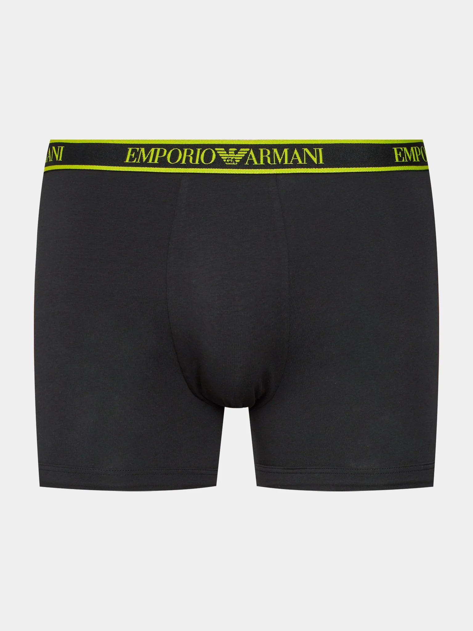 Emporio Armani 3 Pack Boxer Briefs, Black