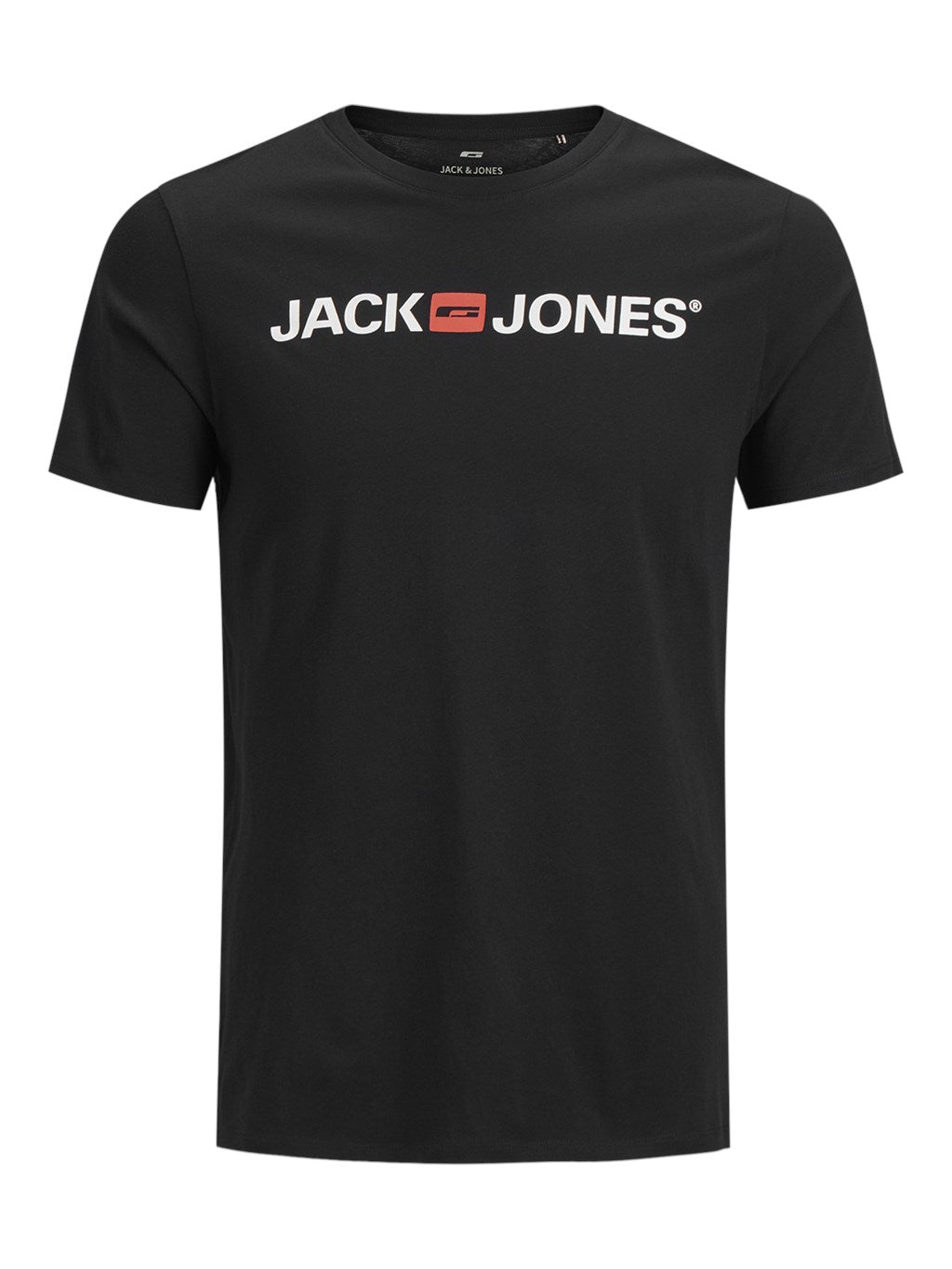 Jack & Jones 3 Pack JJECORP Crew Neck T-Shirts - White/Navy/Black