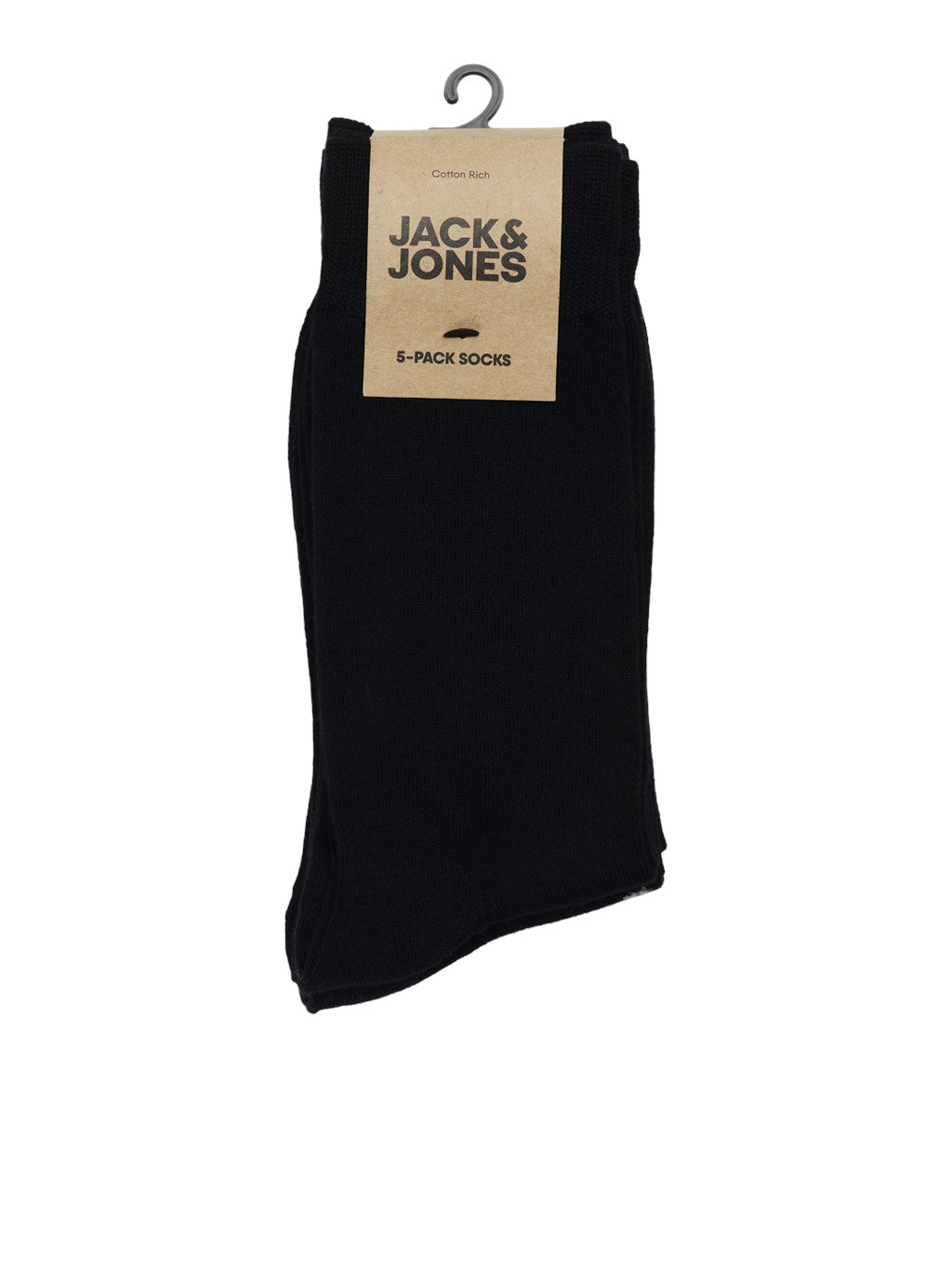 Jack & Jones Bamboo Socks 5 Pack - One Size (7-11)