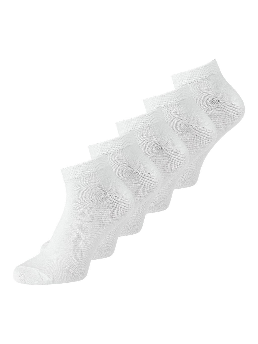 Jack & Jones Bamboo Short Ankle Socks 5 Pack - One Size (7-11)