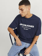 Jack & Jones 1 Pack JJGALE Crew Neck 100% Cotton T-Shirt