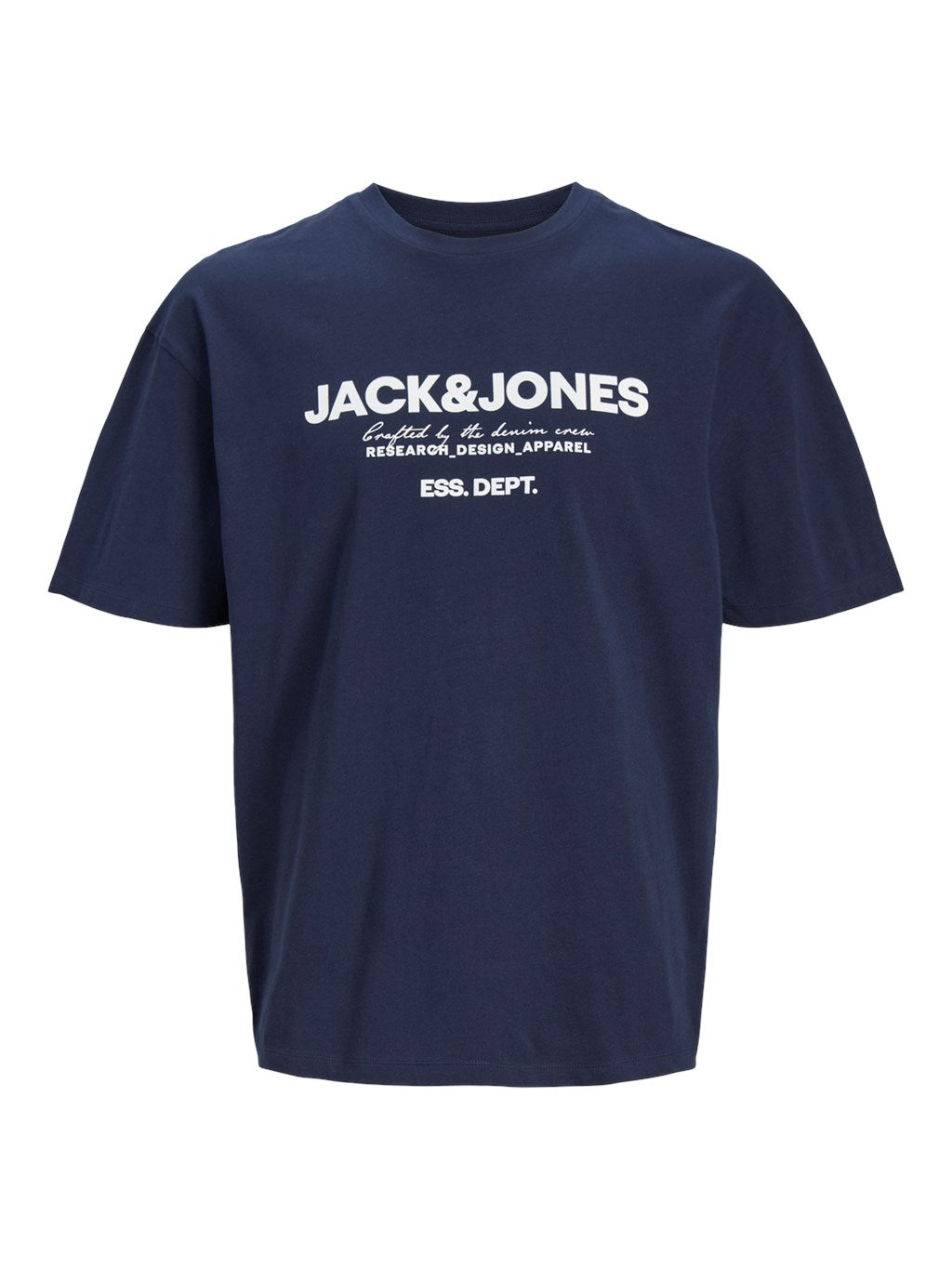 Jack & Jones 1 Pack JJGALE Crew Neck 100% Cotton T-Shirt