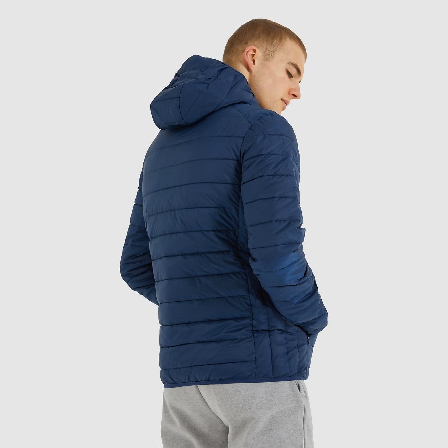 Ellesse Men's Lombardy Padded Jacket - Navy