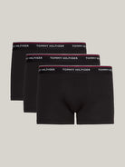 Tommy Hilfiger 3 Pack Premium Essentials Trunks - Black