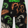 PSD Men's Dragon Palm 7" Boxer Briefs - Black Multi