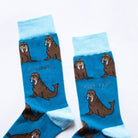 Bare Kind Socks - Save The Walrus Bamboo Socks | Navy