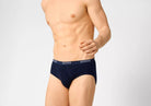 Sloggi Men 1 Pack Men's Midi Briefs - Navy