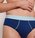 Sloggi Men's Ever Cool 2 Pack Midi Briefs - Twilight Blue