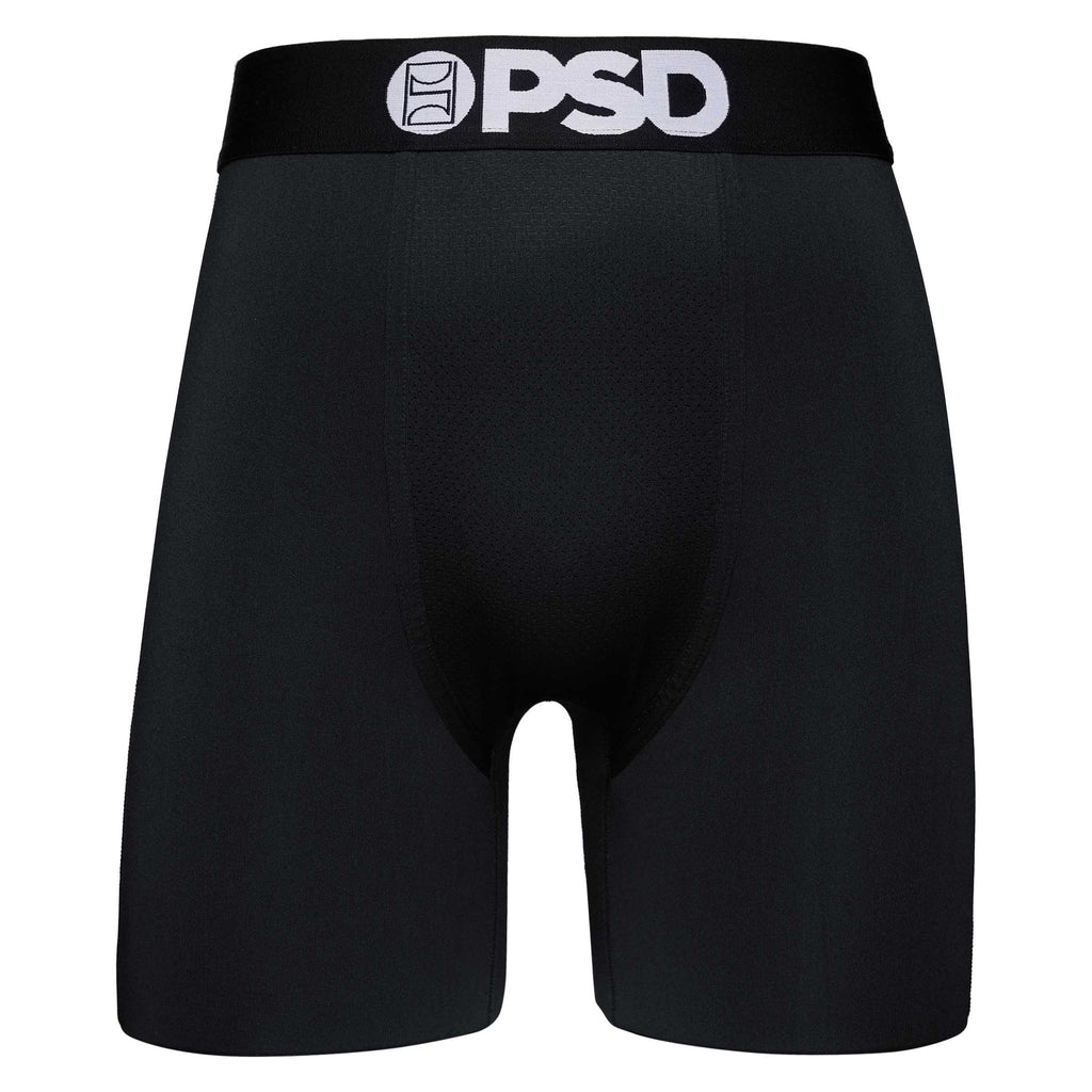 PSD Men's 1 Pack 7" Boxer Briefs - Black