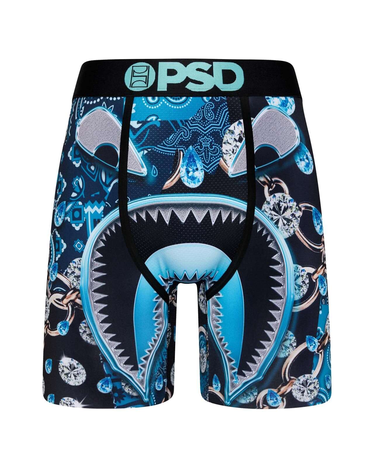 PSD Men's Warface Merchant 7" Boxer Briefs - Blue