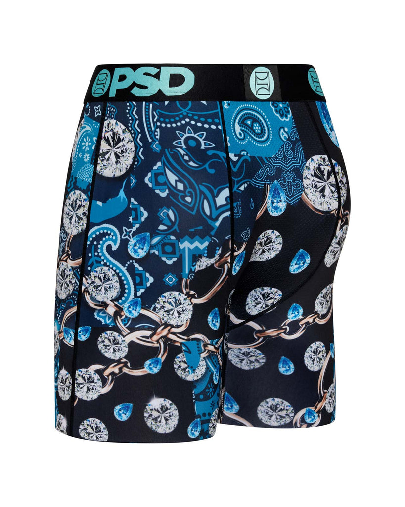 PSD Men's Warface Merchant 7" Boxer Briefs - Blue