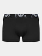 Emporio Armani 3 Pack Trunks Bold Monogram logo waistband - Black/Stone/Black