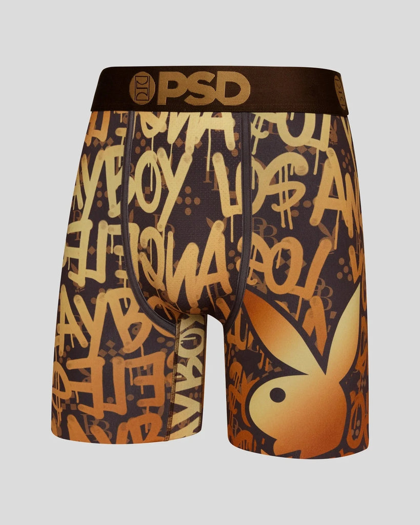 PSD Men's Playboy - Graffiti Luxe 7" Boxer Briefs