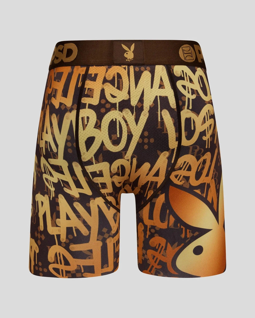 PSD Men's Playboy - Graffiti Luxe 7" Boxer Briefs