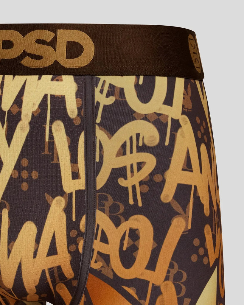 PSD Men's Playboy - Graffiti Luxe 7" Boxer Briefs