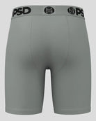 PSD Men's 1 Pack 5" Boxer Briefs - Solids Gun Metal