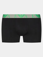 Emporio Armani 3 Pack Trunks Bold Monogram logo waistband - Black Multi