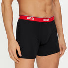 Boss 3 Pack of Stretch Cotton Power Boxer Briefs - Black Multi