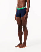 Lacoste 3-Pack Logo Waist Trunks - Navy Multi / I7P