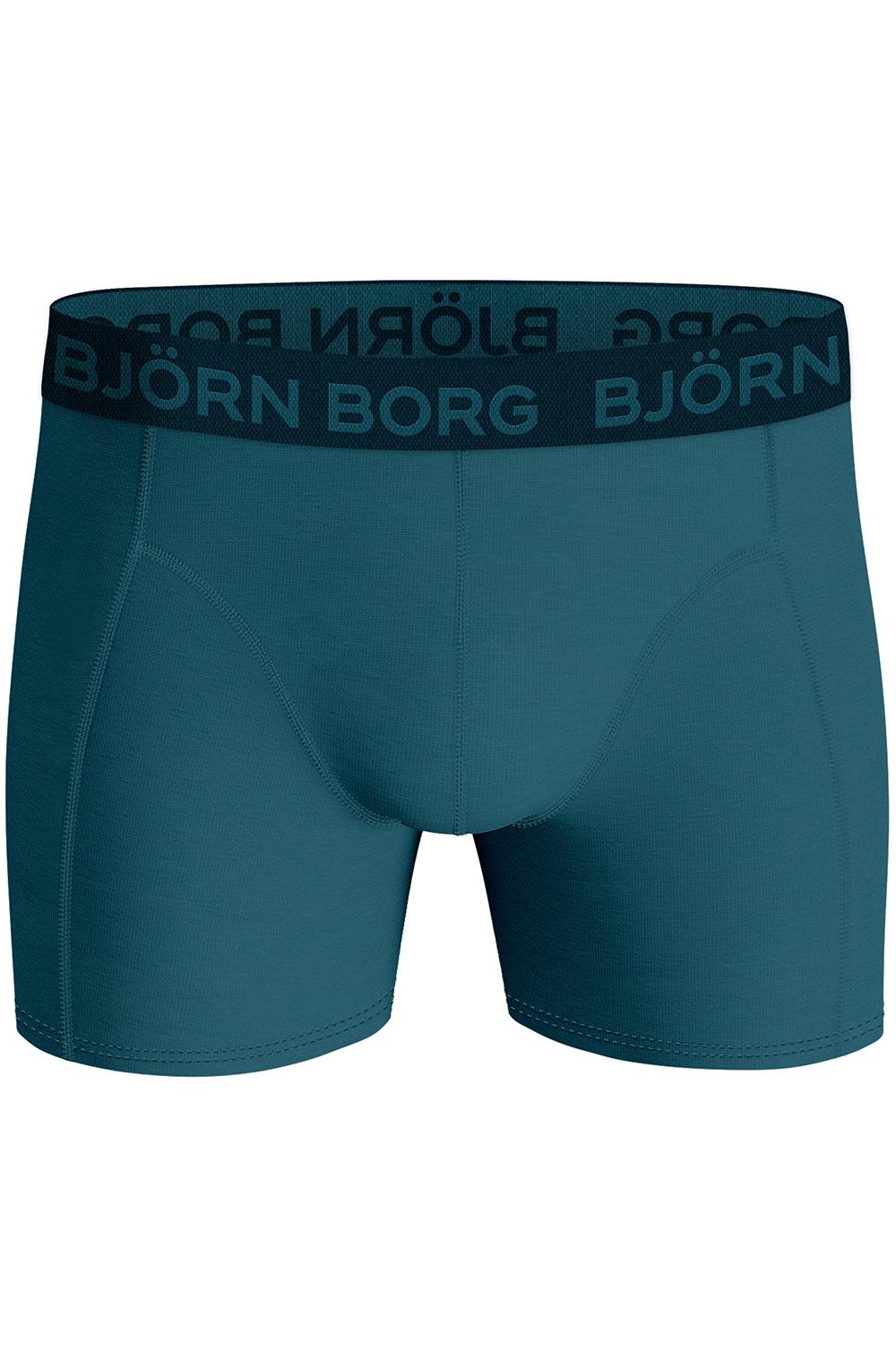 Bjorn Borg Cotton Stretch Boxer 5 pack - Black, Blue, Print