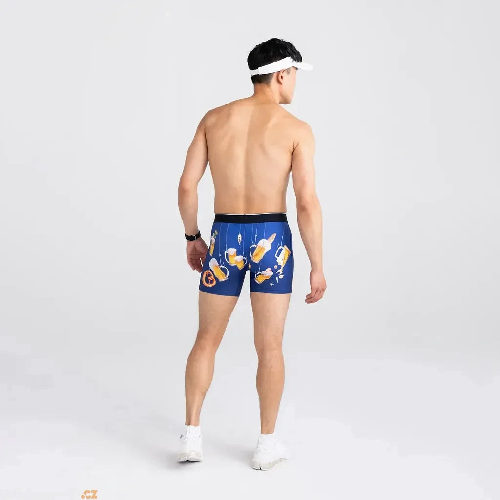 Saxx Underwear Volt Breathable Mesh Men's Boxer Briefs - Fresh Catch Navy