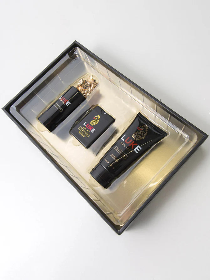 Luke Fragrance and Shower Gel Gift Set - Black OUD