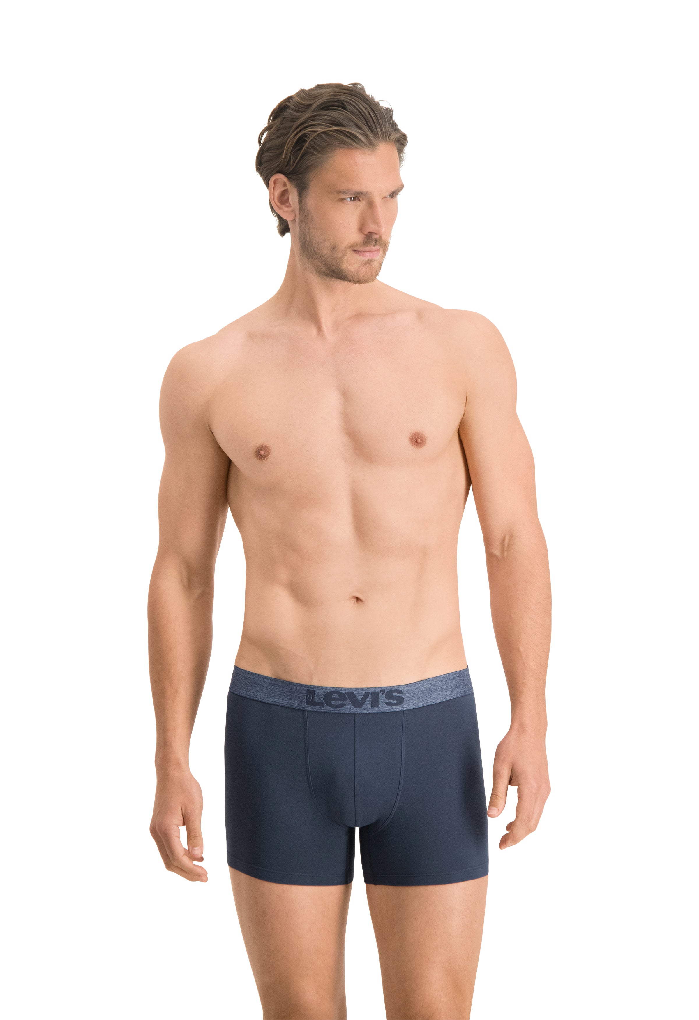 Levi's 2 pack Organic Cotton Boxer Briefs - Mood Indigo