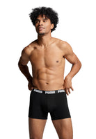 PUMA Men's Everyday Boxers 3 Pack - Black