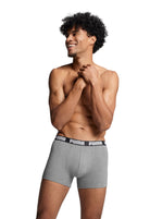 PUMA Men's Everyday Boxers 3 Pack - Grey Combination