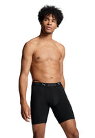 Puma Placed Logo Men's Boxer Underwear 2 Pack - Hot Heat / Dark Night